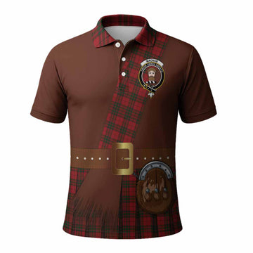 MacNab (McNab) Tartan Crest Polo Shirt Kilt Costume Style