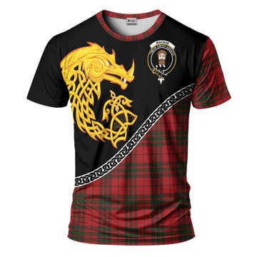 MacNab (McNab) Tartan Crest T-Shirt Legendary Dragon Knot Half Style