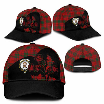 MacNab (McNab) Tartan Family Crest Classic Cap Scotland Thistle Floral Flag Style