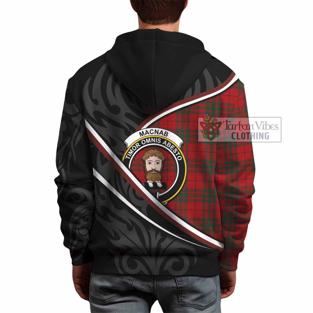 MacNab (McNab) Tartan Family Crest Hoodie Celtic Scottish Thistle Floral - Tartan Vibes Clothing