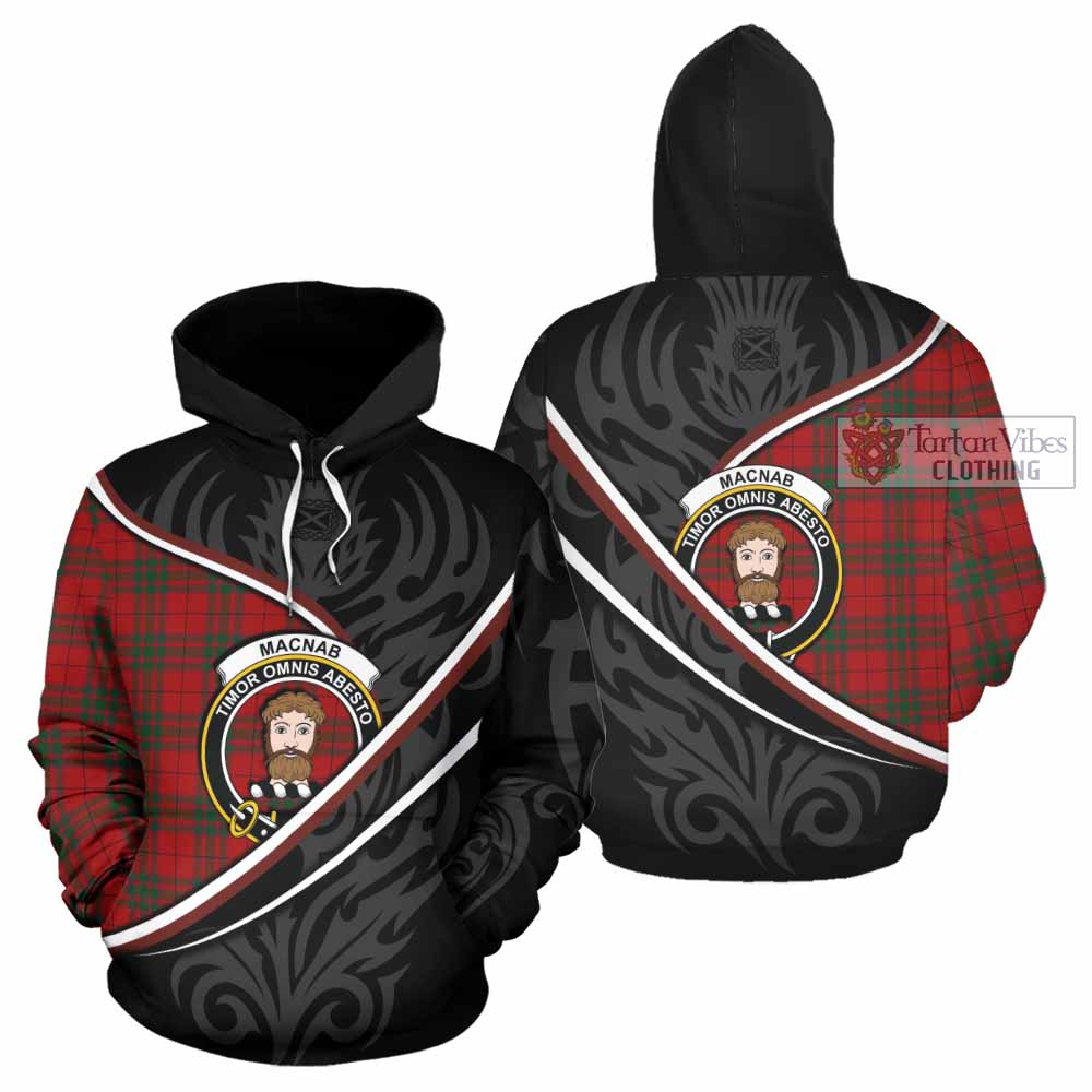 MacNab (McNab) Tartan Family Crest Hoodie Celtic Scottish Thistle Floral - Tartan Vibes Clothing