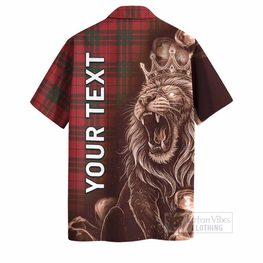 MacNab (McNab) Tartan Hawaiian Shirt Roaring Lion Heritage