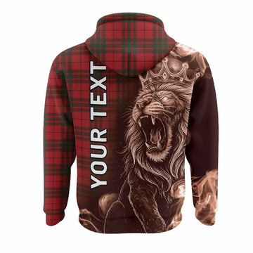 MacNab (McNab) Tartan Hoodie Roaring Lion Heritage