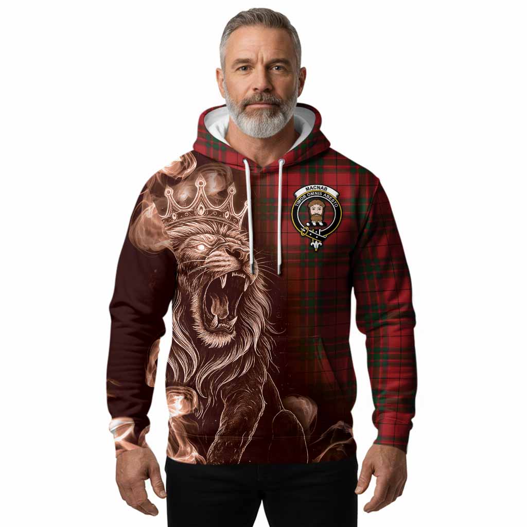 MacNab (McNab) Tartan Hoodie Roaring Lion Heritage