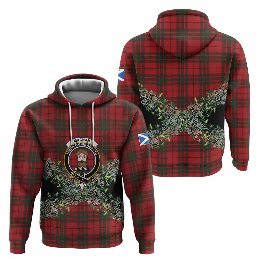 MacNab (McNab) Tartan Hoodie Thistle Scottish Spirit