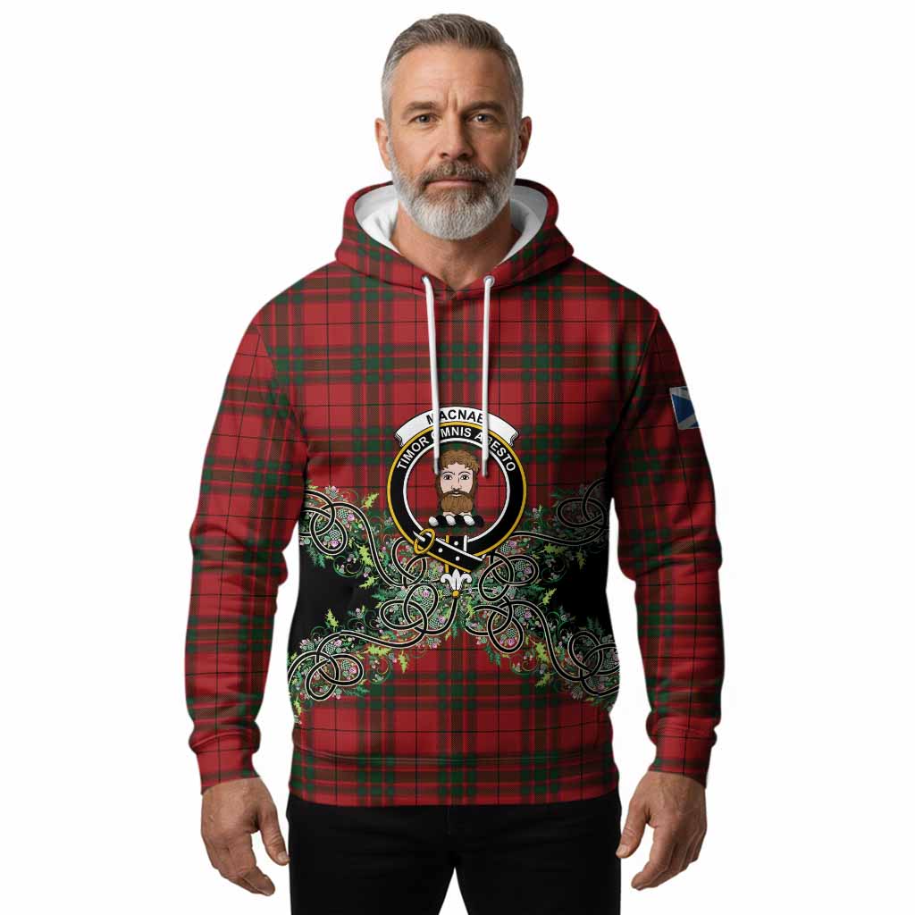 MacNab (McNab) Tartan Hoodie Thistle Scottish Spirit
