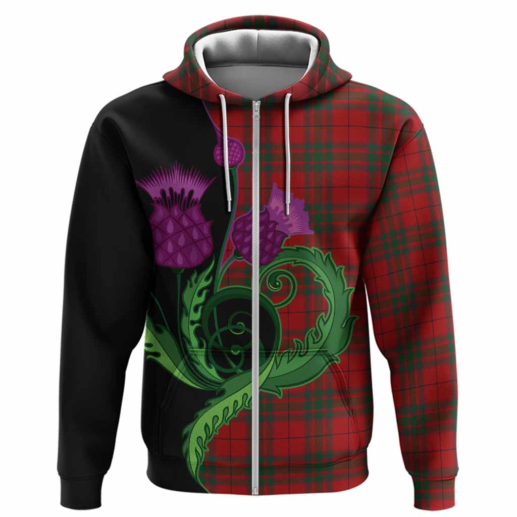 MacNab (McNab) Tartan Hoodie Traditional Scottish Thistle