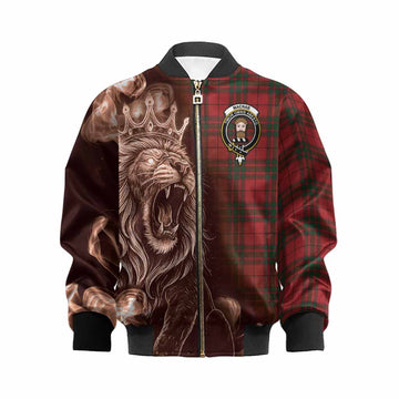 MacNab (McNab) Tartan Kid Bomber Jacket Roaring Lion Heritage