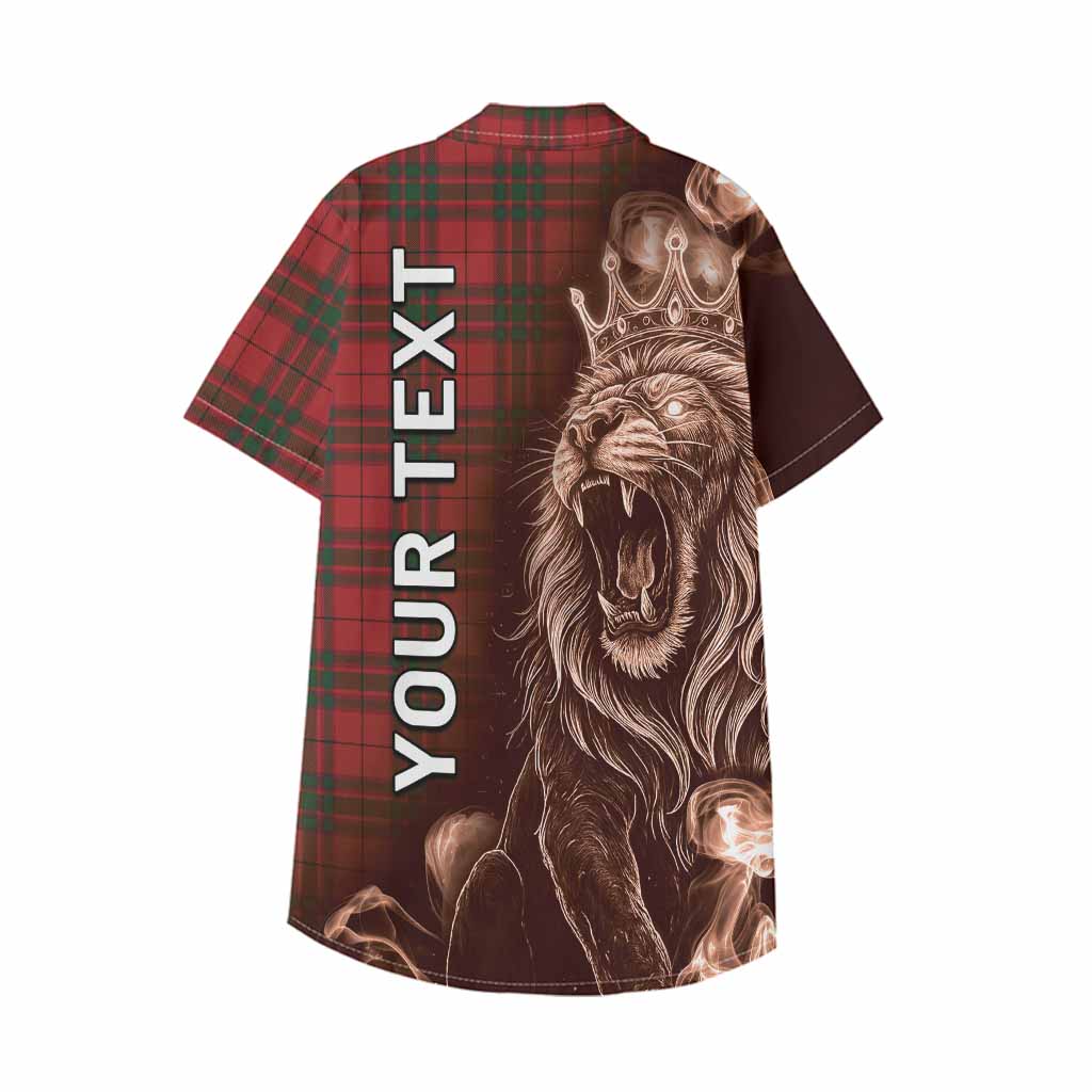 MacNab (McNab) Tartan Kid Hawaiian Shirt Roaring Lion Heritage