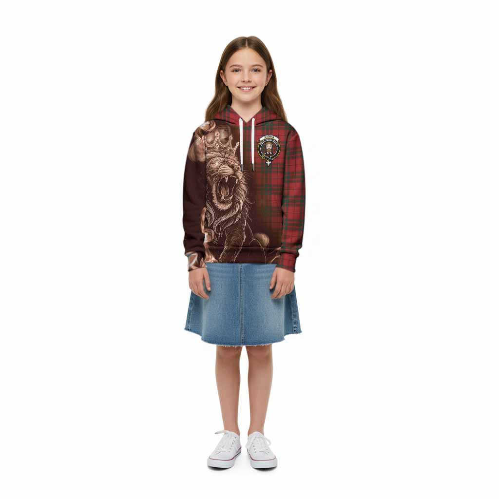 MacNab (McNab) Tartan Kid Hoodie Roaring Lion Heritage