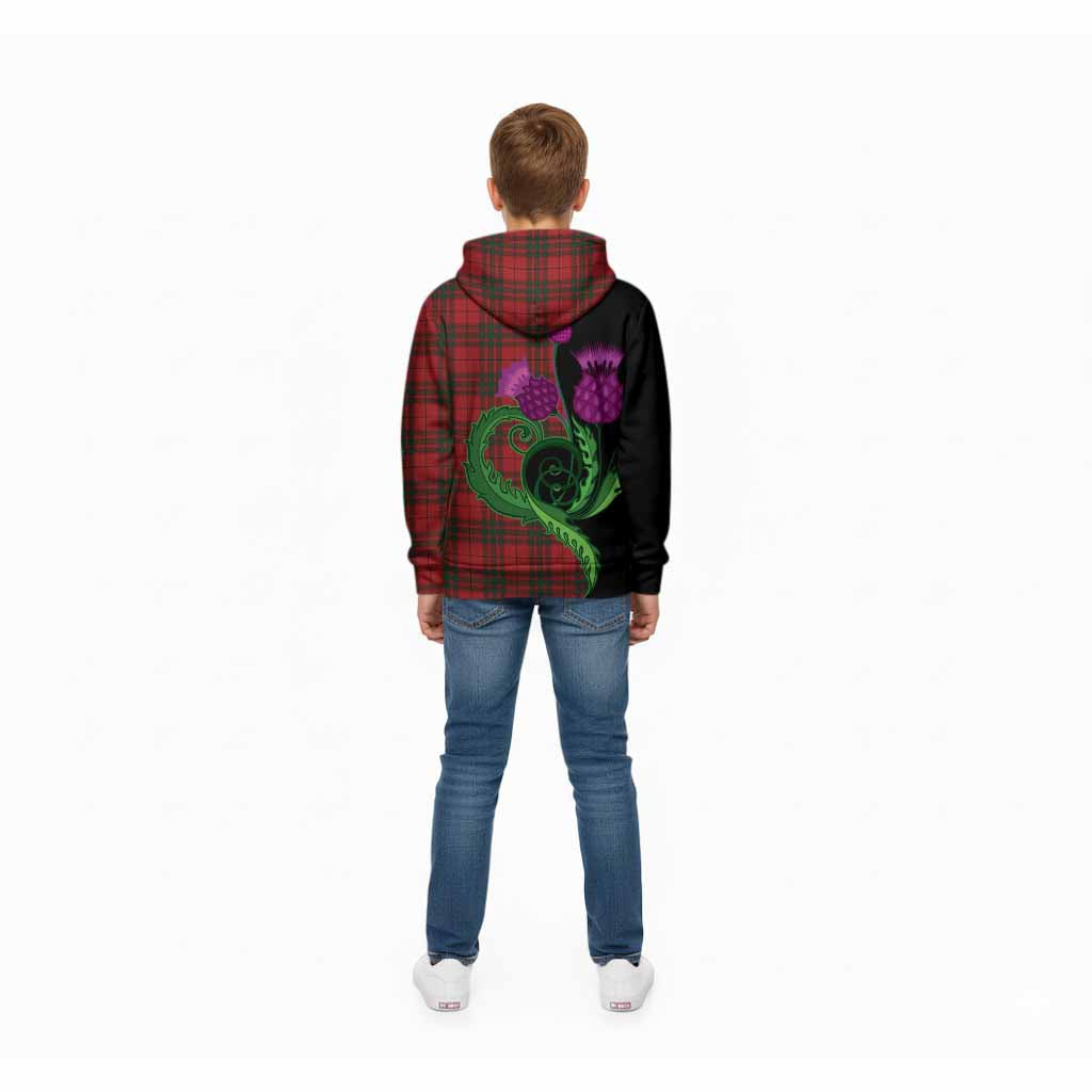 MacNab (McNab) Tartan Kid Hoodie Traditional Scottish Thistle