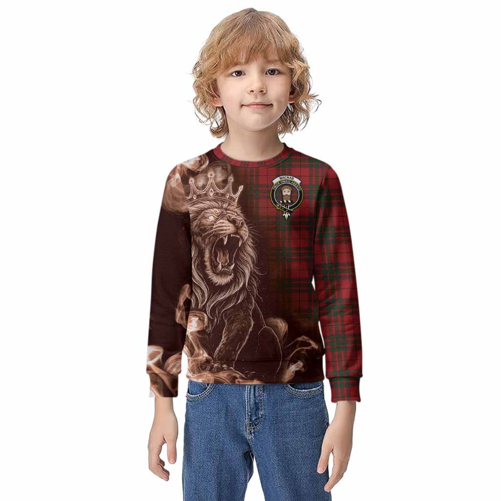 MacNab (McNab) Tartan Kid Knitted Sweatshirt Roaring Lion Heritage