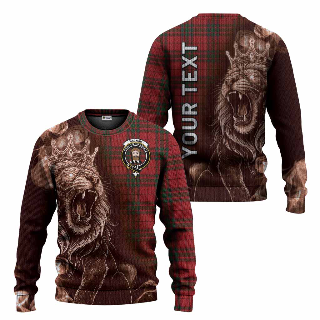 MacNab (McNab) Tartan Knitted Sweater Roaring Lion Heritage