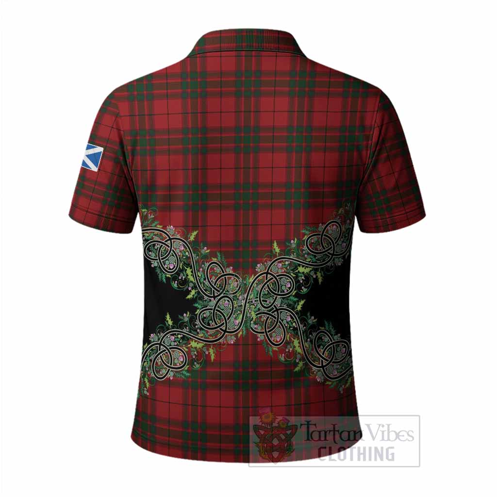 MacNab (McNab) Tartan Polo Shirt Thistle Scottish Spirit
