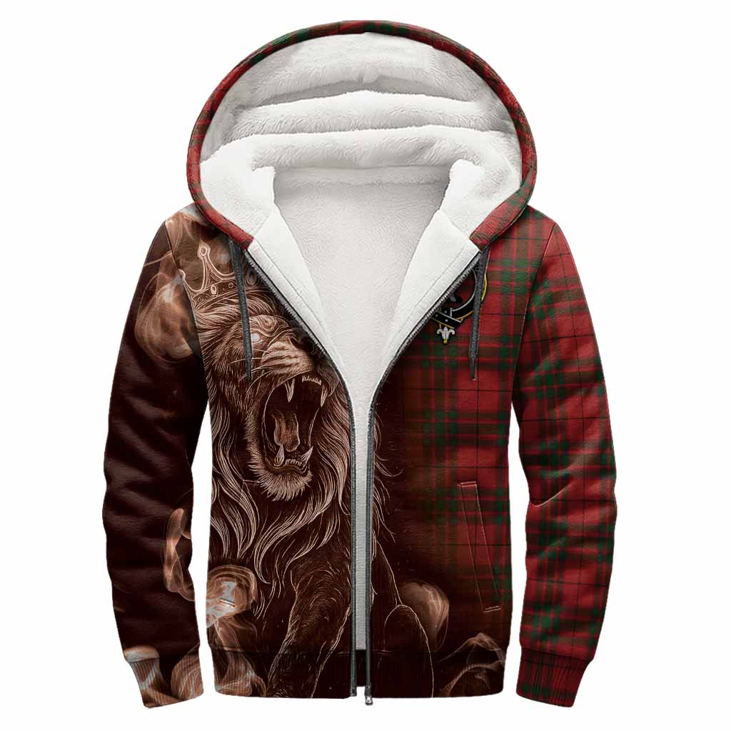 MacNab (McNab) Tartan Sherpa Hoodie Roaring Lion Heritage