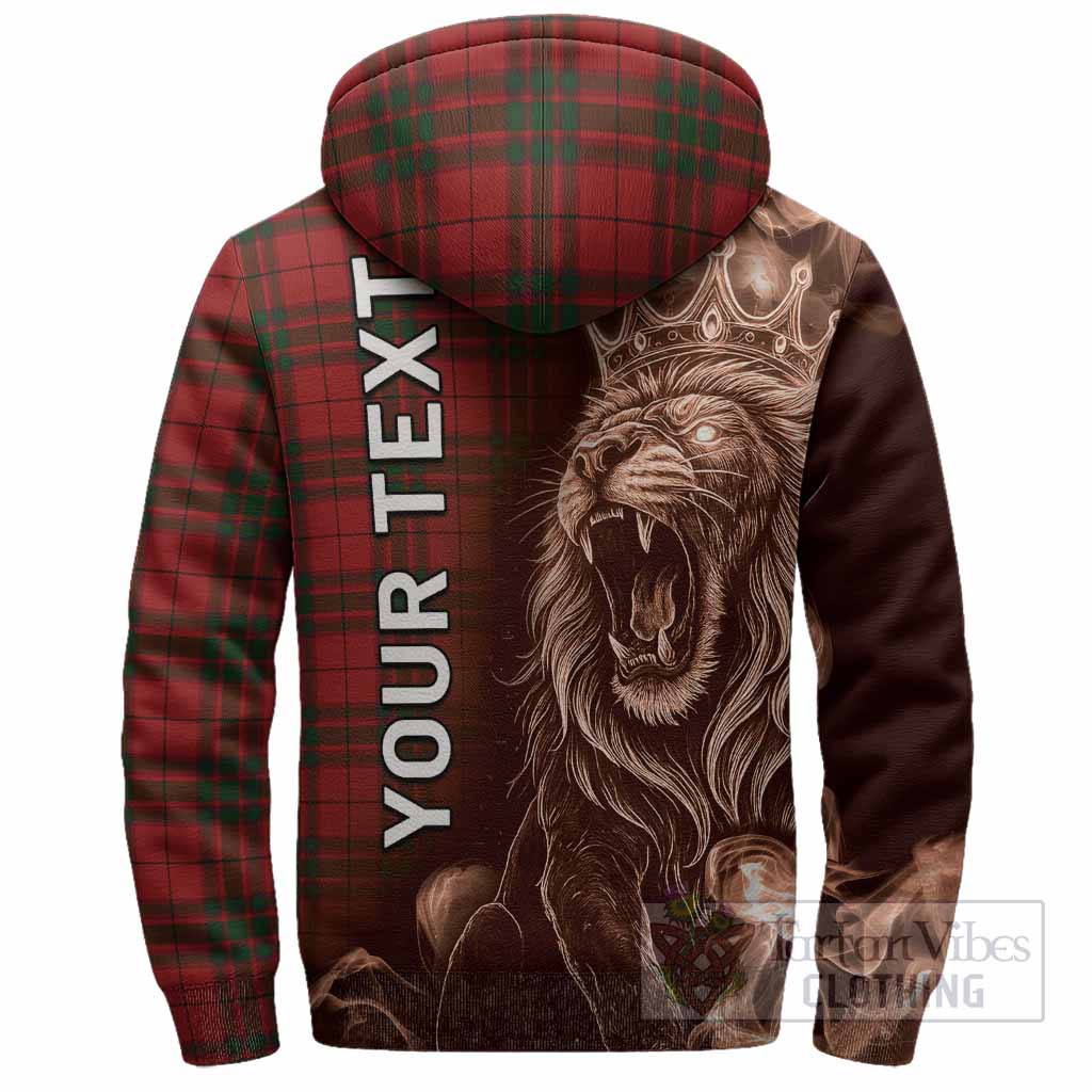 MacNab (McNab) Tartan Sherpa Hoodie Roaring Lion Heritage