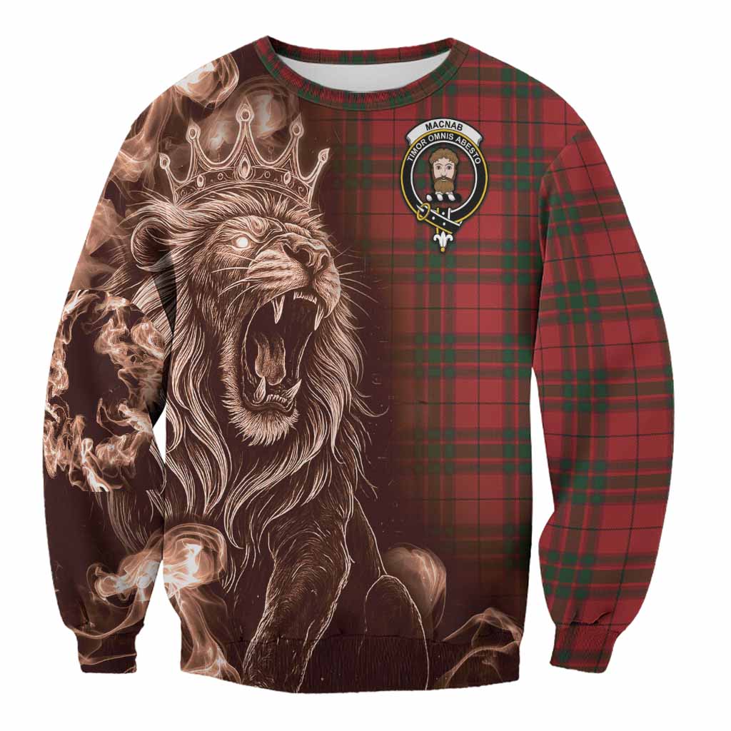 MacNab (McNab) Tartan Sweatshirt Roaring Lion Heritage