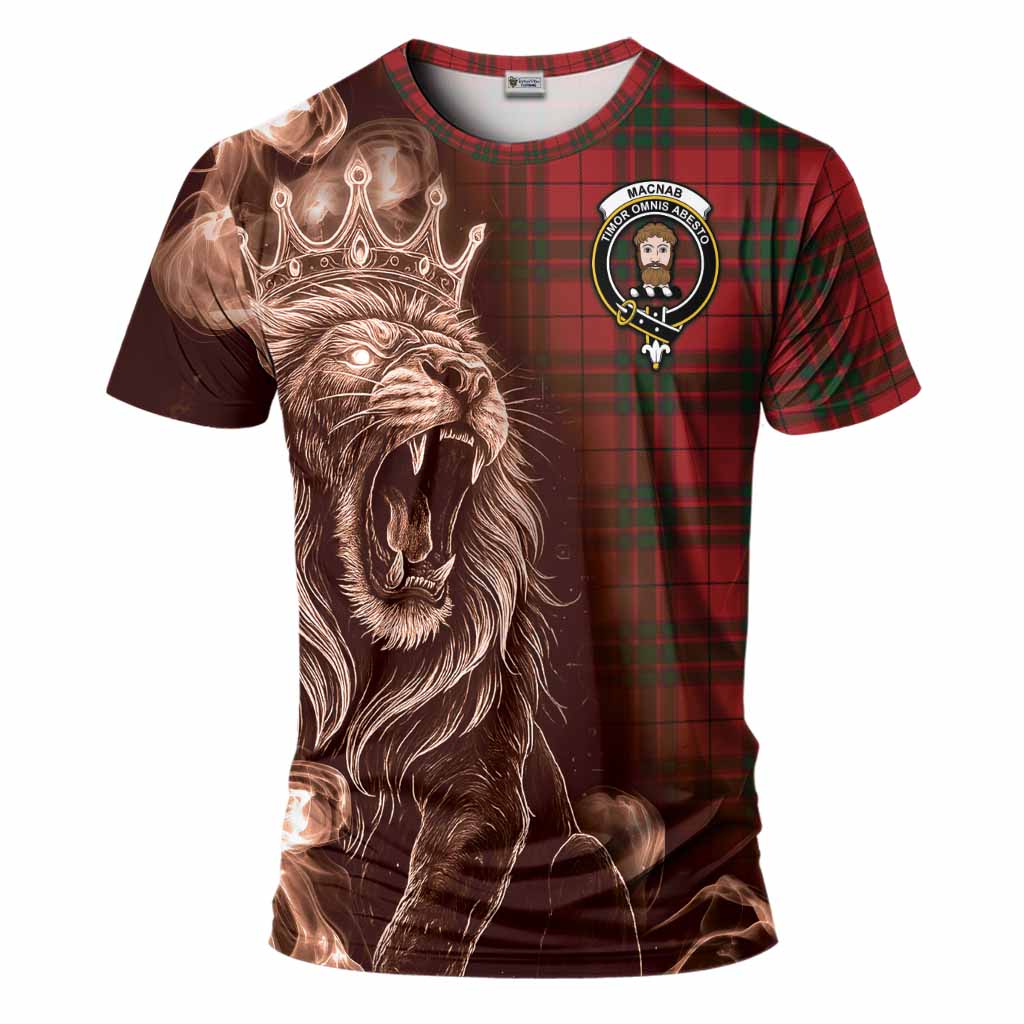 MacNab (McNab) Tartan T-Shirt Roaring Lion Heritage