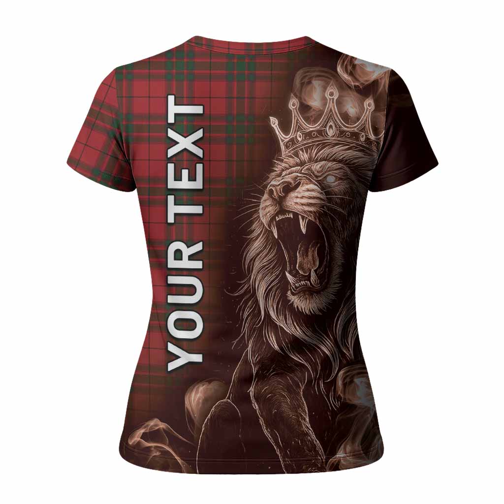 MacNab (McNab) Tartan Women T shirt Roaring Lion Heritage