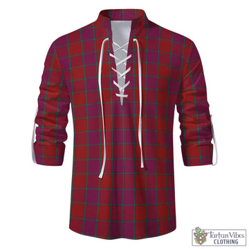 MacNab Old Tartan Men's Scottish Traditional Jacobite Ghillie Kilt Shirt