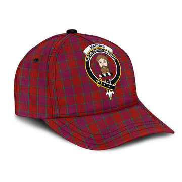 MacNab Old Tartan Classic Cap with Family Crest