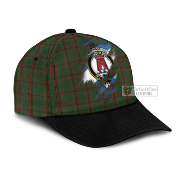 MacNachten Hunting Tartan Classic Cap with Family Crest In Me Style