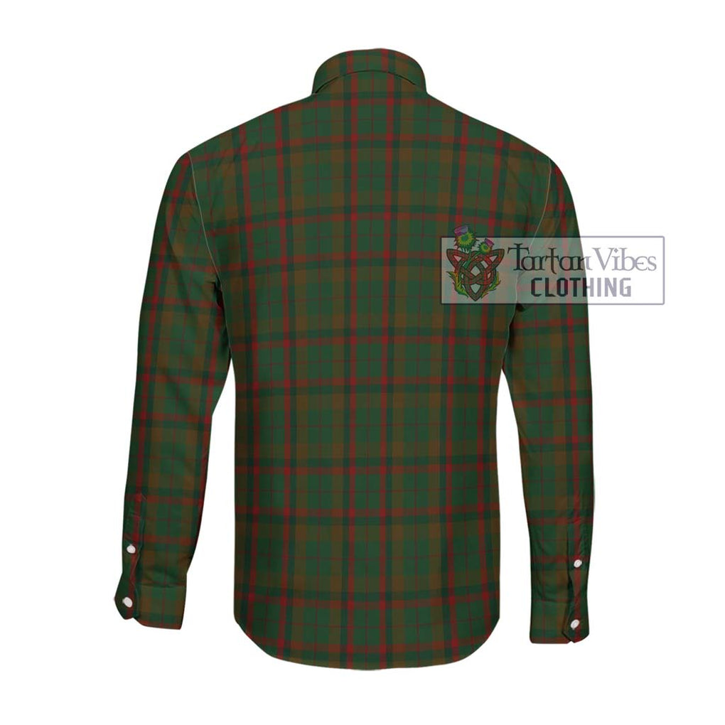 MacNachten Hunting Tartan Long Sleeve Button Shirt with Family Crest DNA In Me Style - Tartanvibesclothing Shop