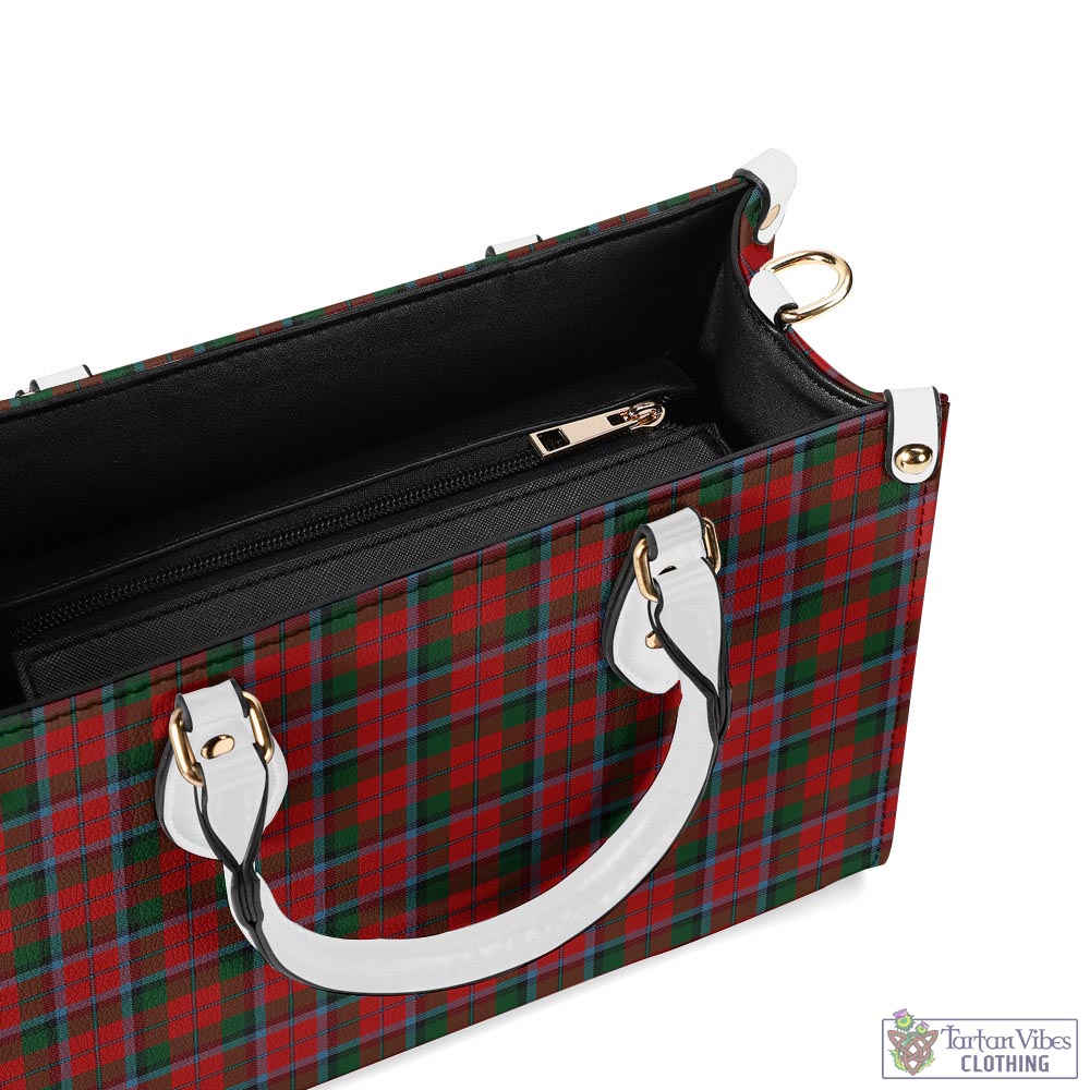 Tartan Vibes Clothing MacNaughton Tartan Luxury Leather Handbags