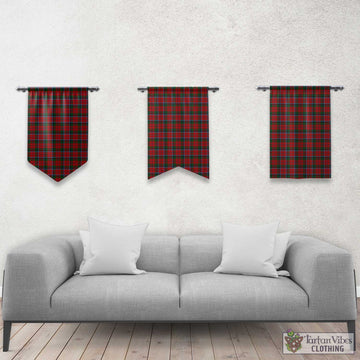 MacNaughton (McNaughton) Tartan Gonfalon, Tartan Banner