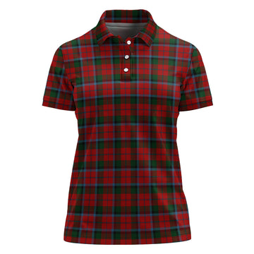 MacNaughton Tartan Polo Shirt For Women