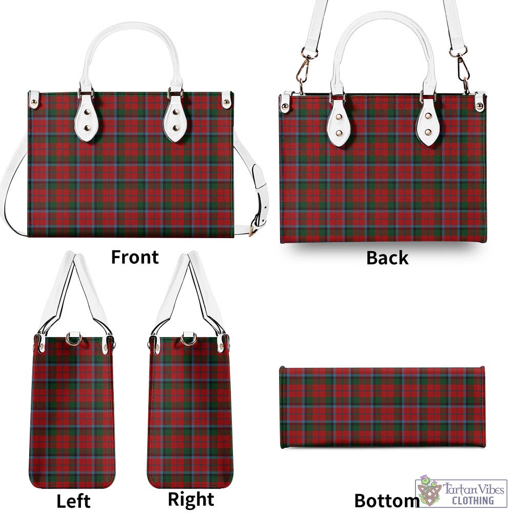 Tartan Vibes Clothing MacNaughton Tartan Luxury Leather Handbags