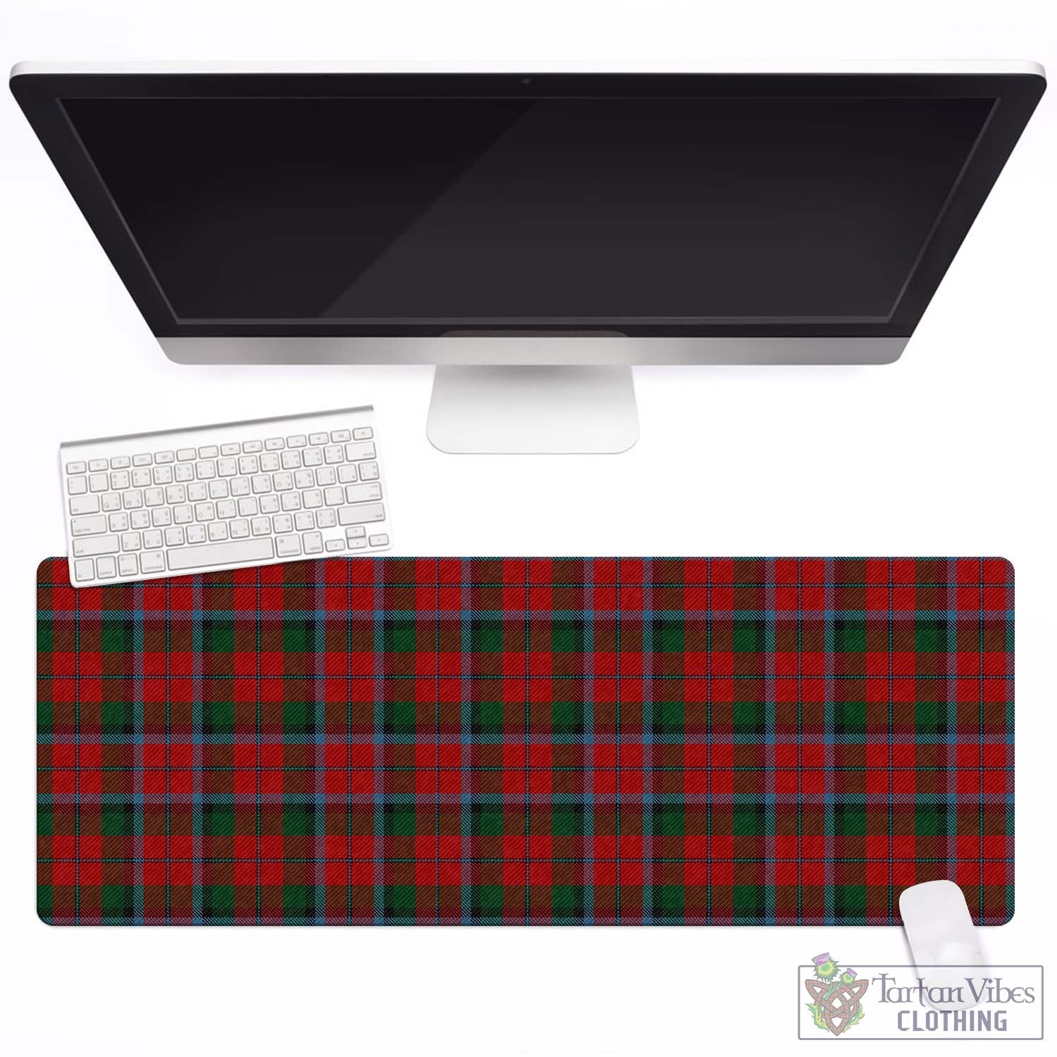 Tartan Vibes Clothing MacNaughton Tartan Mouse Pad