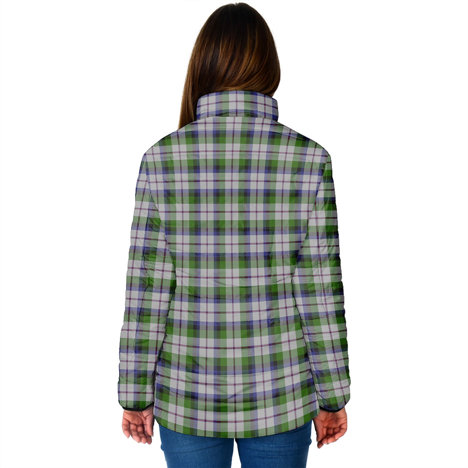 MacNaughton Dress Tartan Padded Jacket - Tartanvibesclothing