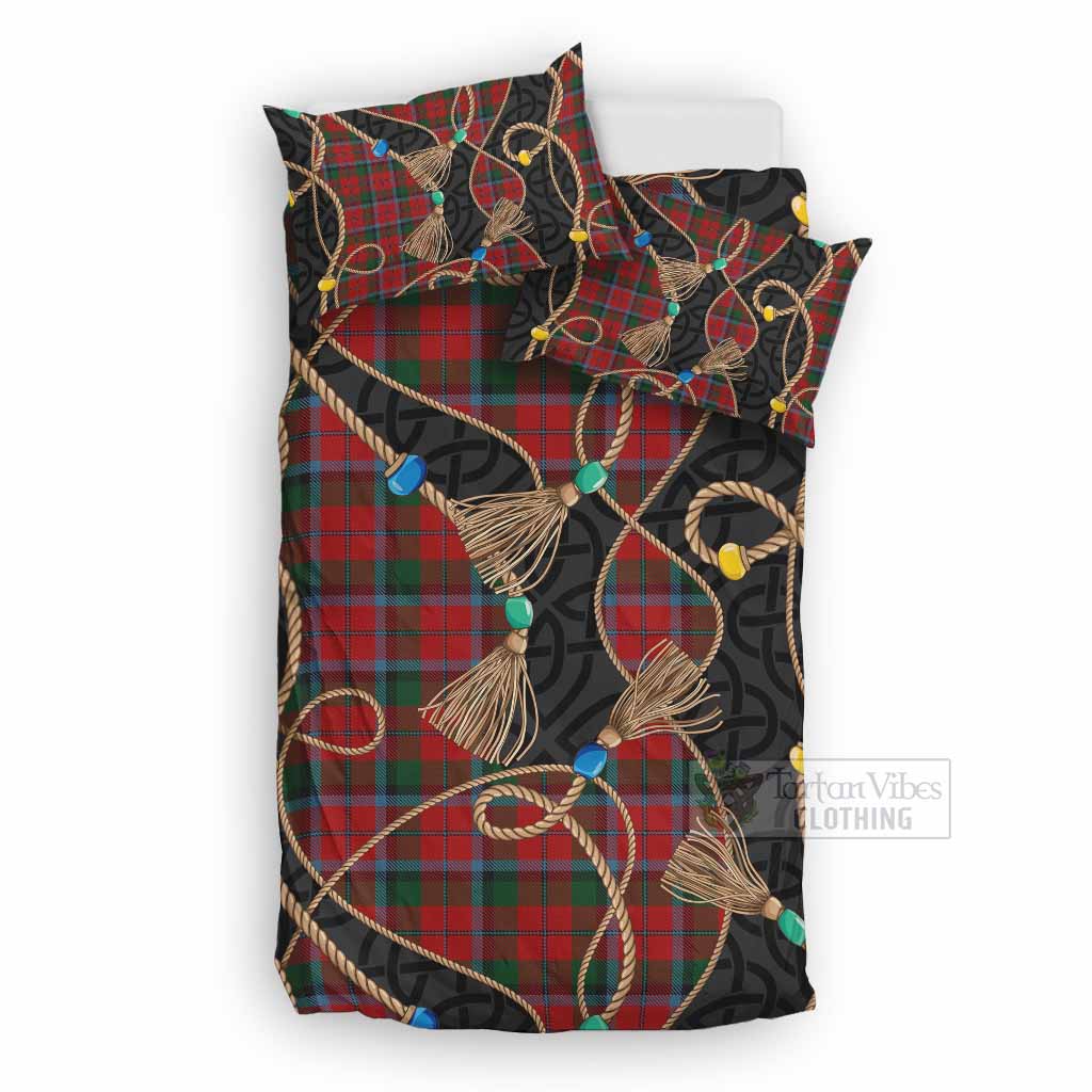 MacNaughton (McNaughton) Scottish Tartan Twisted Ropes Stylized Bedding Set UK Bedding Set UK Double 79*79 inch - Tartan Vibes Clothing