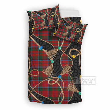MacNaughton (McNaughton) Scottish Tartan Twisted Ropes Stylized Bedding Set UK Bedding Set UK Double 79*79 inch - Tartan Vibes Clothing