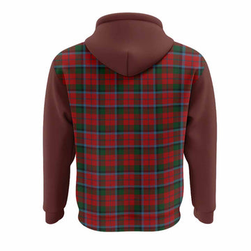MacNaughton (McNaughton) Tartan Accent Hoodie with Family Crest