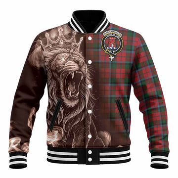 MacNaughton (McNaughton) Tartan Baseball Jacket Roaring Lion Heritage