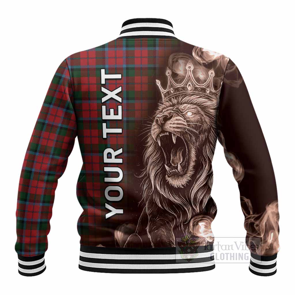 MacNaughton (McNaughton) Tartan Baseball Jacket Roaring Lion Heritage
