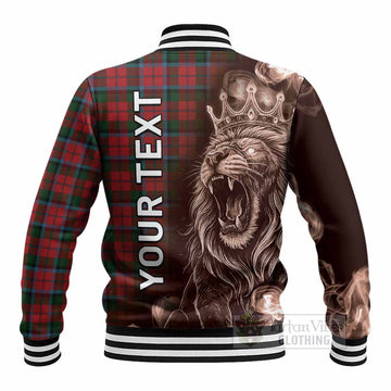 MacNaughton (McNaughton) Tartan Baseball Jacket Roaring Lion Heritage
