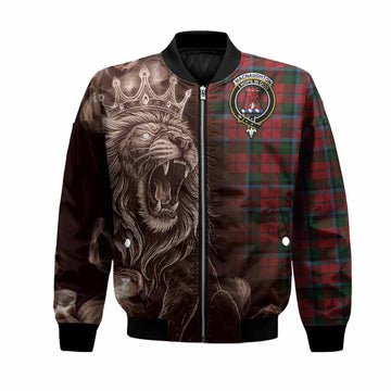 MacNaughton (McNaughton) Tartan Bomber Jacket Roaring Lion Heritage