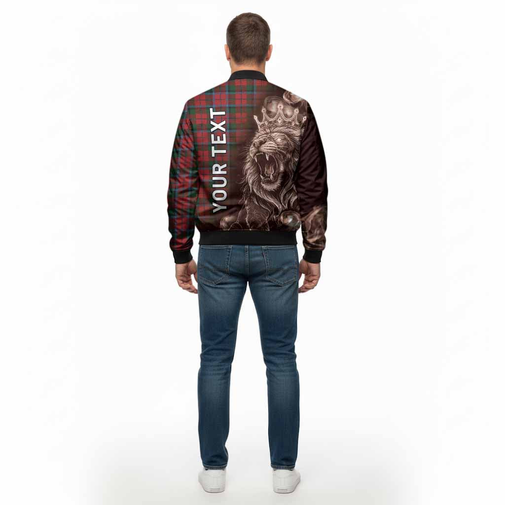 MacNaughton (McNaughton) Tartan Bomber Jacket Roaring Lion Heritage