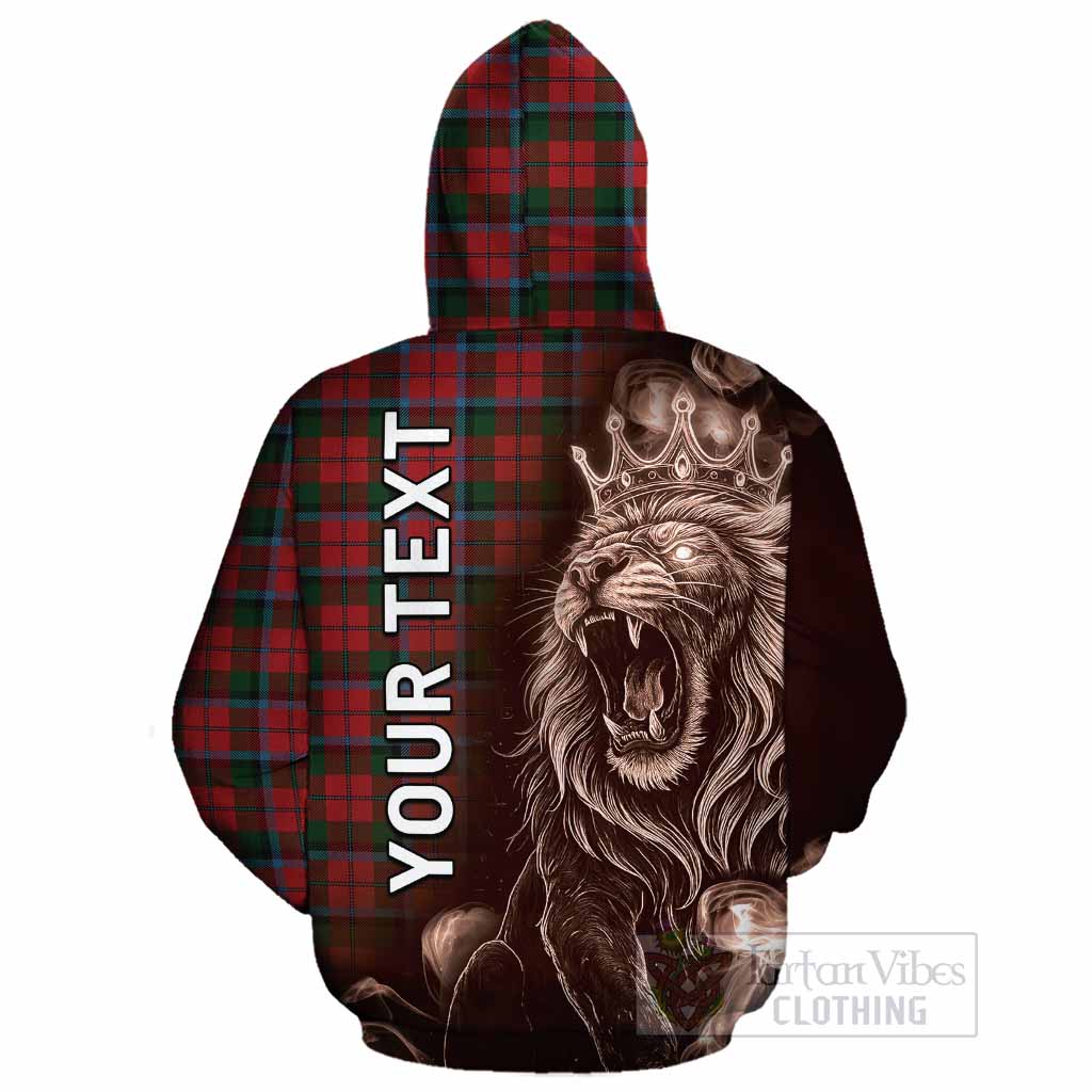 MacNaughton (McNaughton) Tartan Cotton Hoodie Roaring Lion Heritage