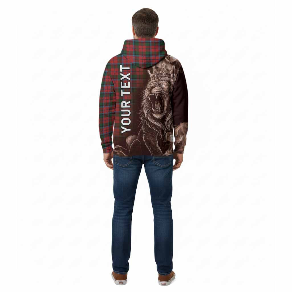 MacNaughton (McNaughton) Tartan Cotton Hoodie Roaring Lion Heritage