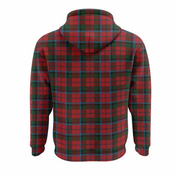 MacNaughton (McNaughton) Tartan Crest Hoodie Ferocious Lion Style
