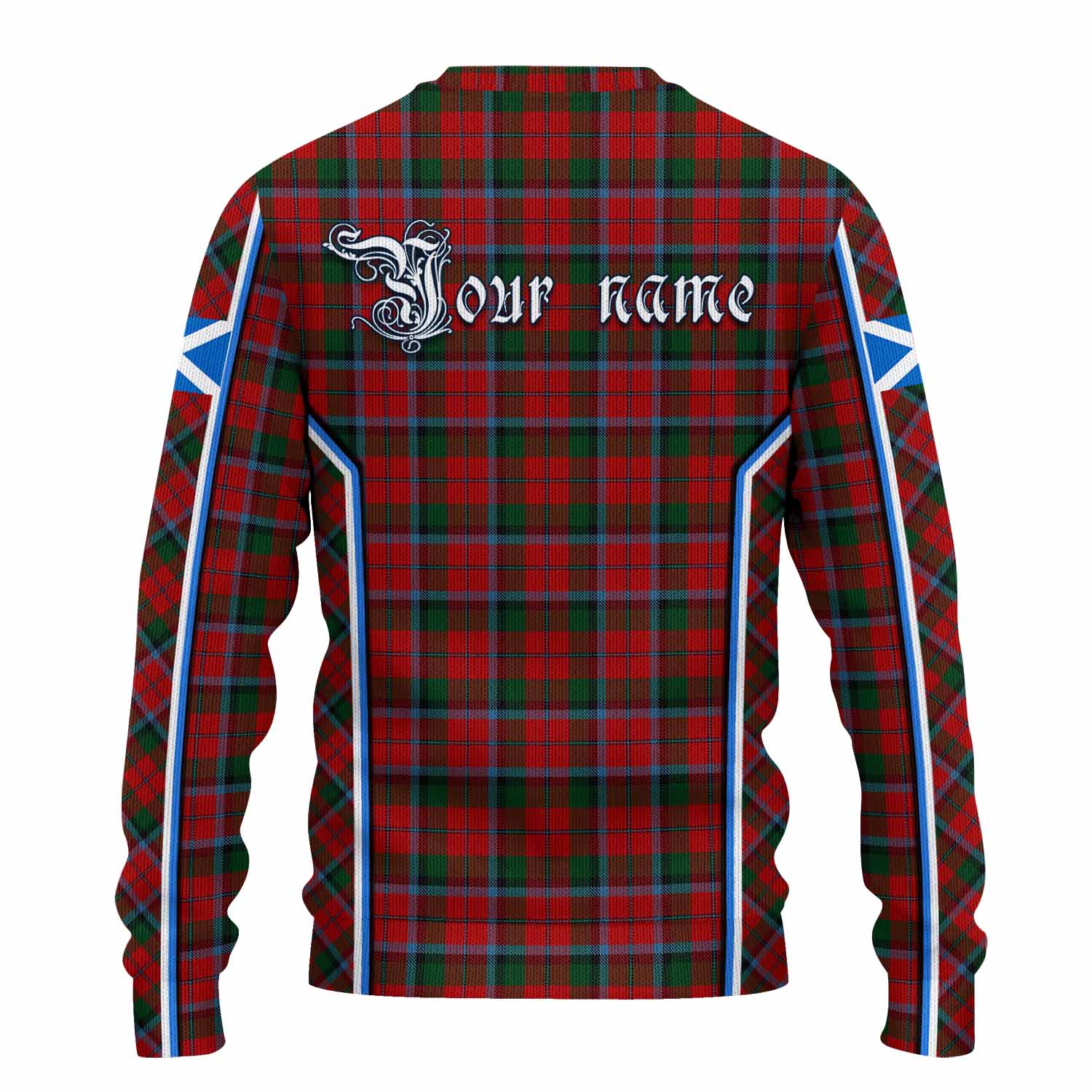 MacNaughton (McNaughton) Tartan Crest Knitted Sweater Scotland Coat of Arm Flag Style - Tartan Vibes Clothing
