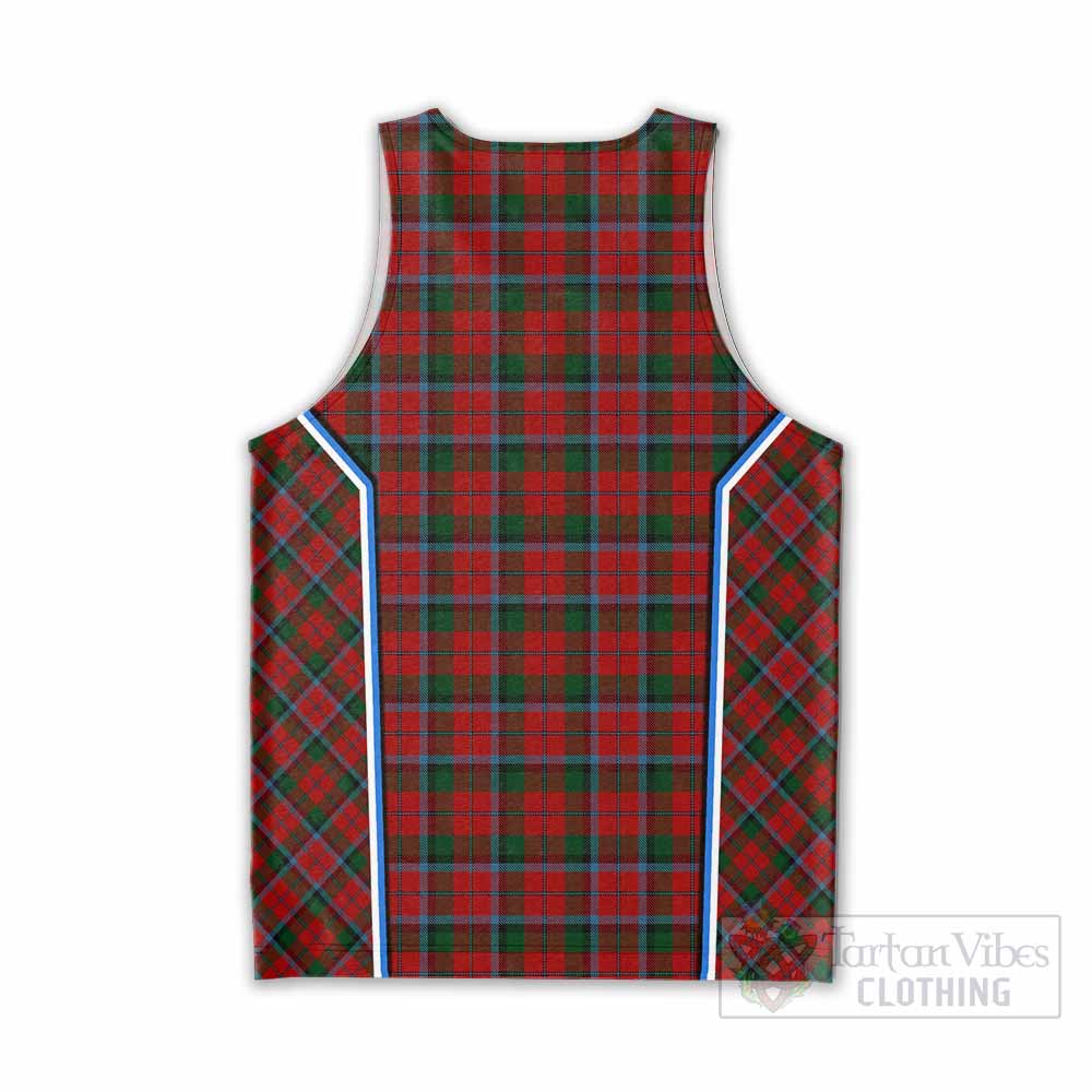 MacNaughton (McNaughton) Tartan Crest Men Tank Top Scotland Coat of Arm Flag Style - Tartan Vibes Clothing