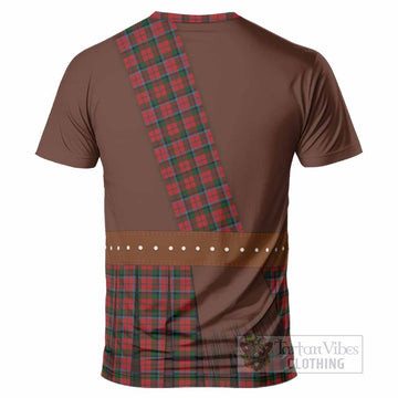 MacNaughton (McNaughton) Tartan Crest T-Shirt Kilt Costume Style