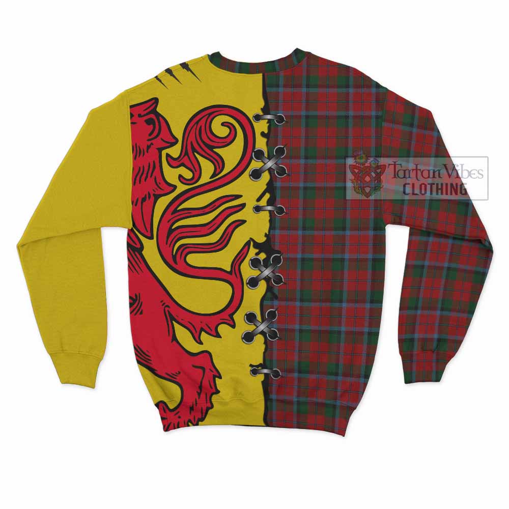 MacNaughton (McNaughton) Tartan Family Crest Sweatshirt Lion Rampant Honor - Tartan Vibes Clothing
