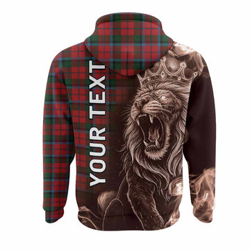 MacNaughton (McNaughton) Tartan Hoodie Roaring Lion Heritage