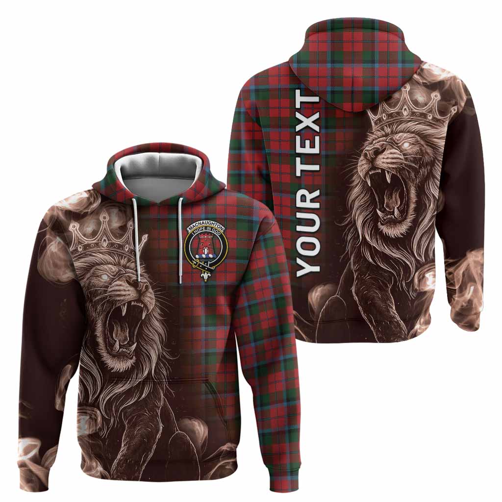 MacNaughton (McNaughton) Tartan Hoodie Roaring Lion Heritage